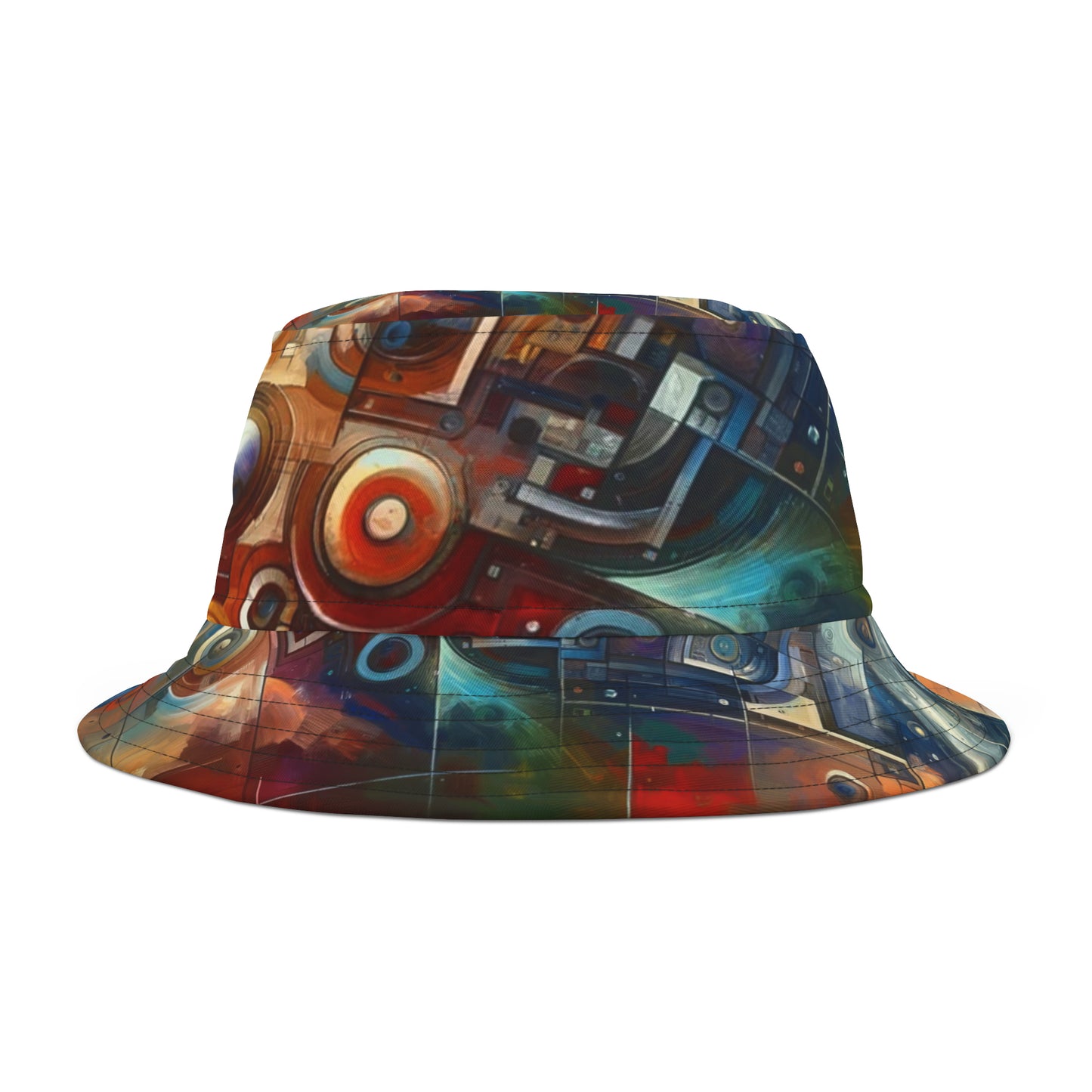 Tech Gratitude Fusion Bucket Hat (AOP)