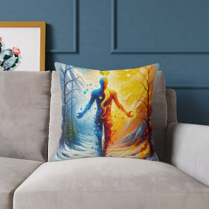 Invincible Summer Discovery Spun Polyester Pillow