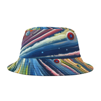 Sustainable Ripple Abstract Bucket Hat (AOP)