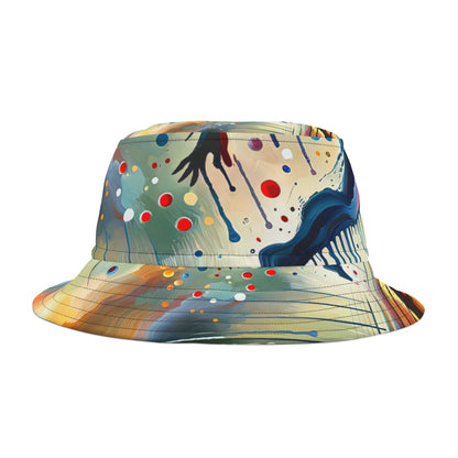 Expressive Dance Reflection Bucket Hat (AOP)