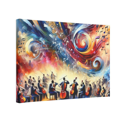 Vibrant Maestro Symphony Canvas Photo Tile