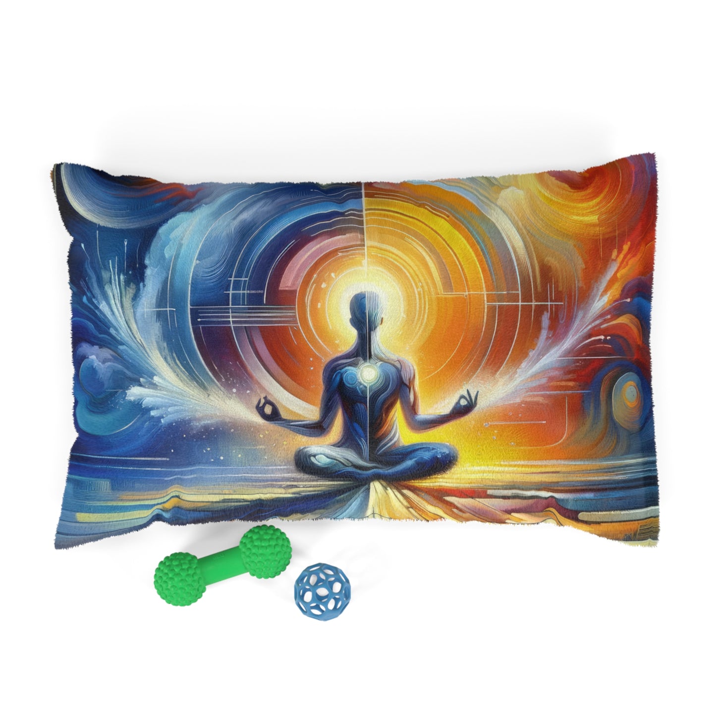 Techno Spiritual Synthesis Pet Bed