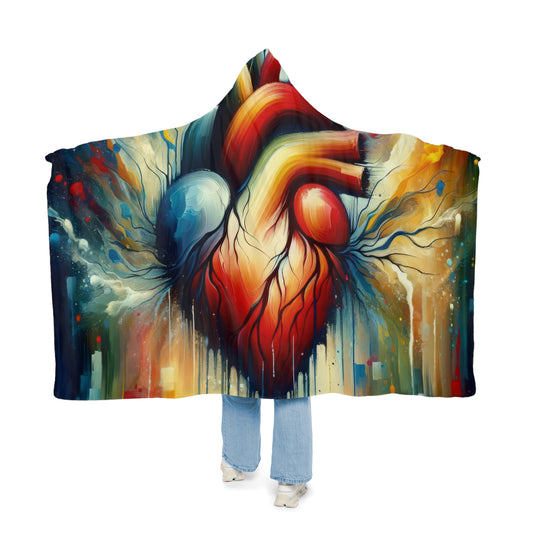 Humanity Heart Unveiled Snuggle Blanket