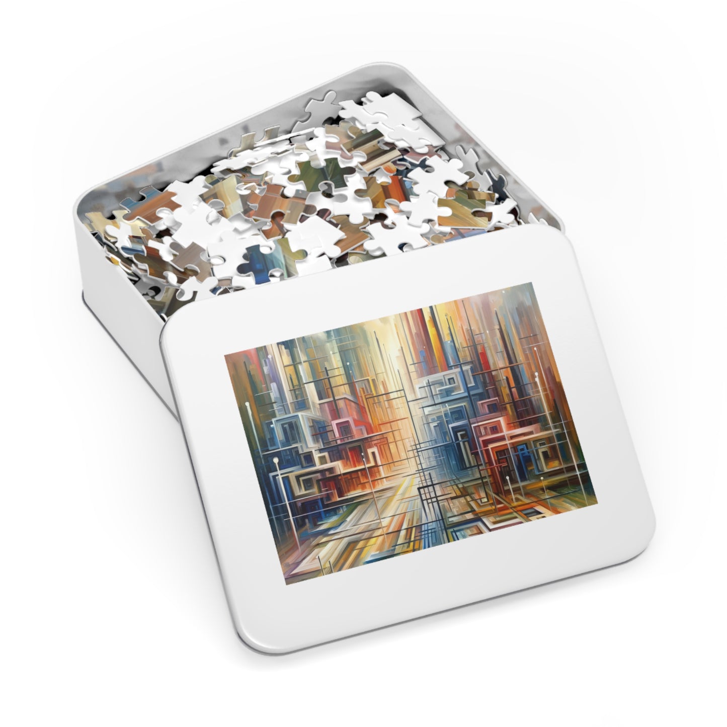 Urban Flow Interconnectedness Jigsaw Puzzle (30, 110, 252, 500,1000-Piece)