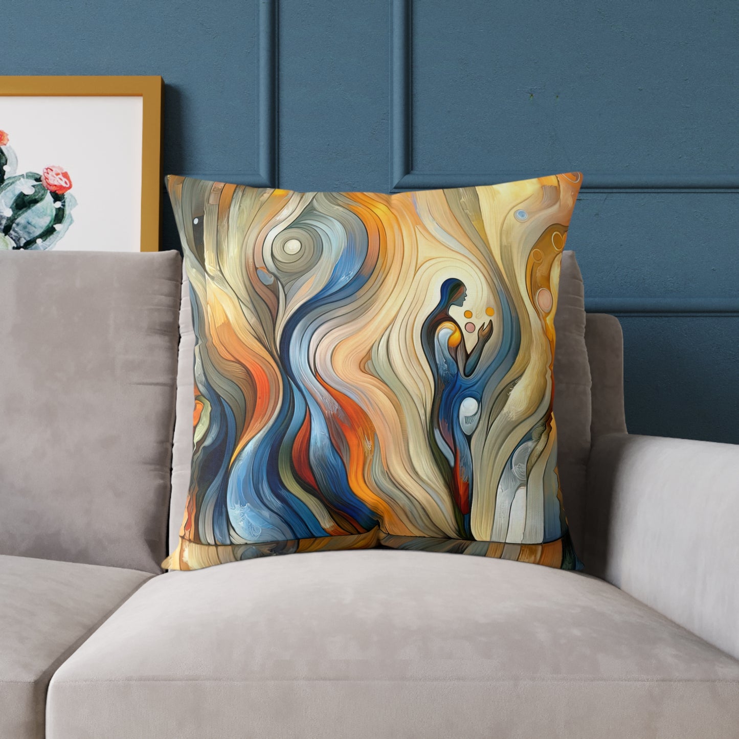 Self Embrace Benevolence Spun Polyester Pillow