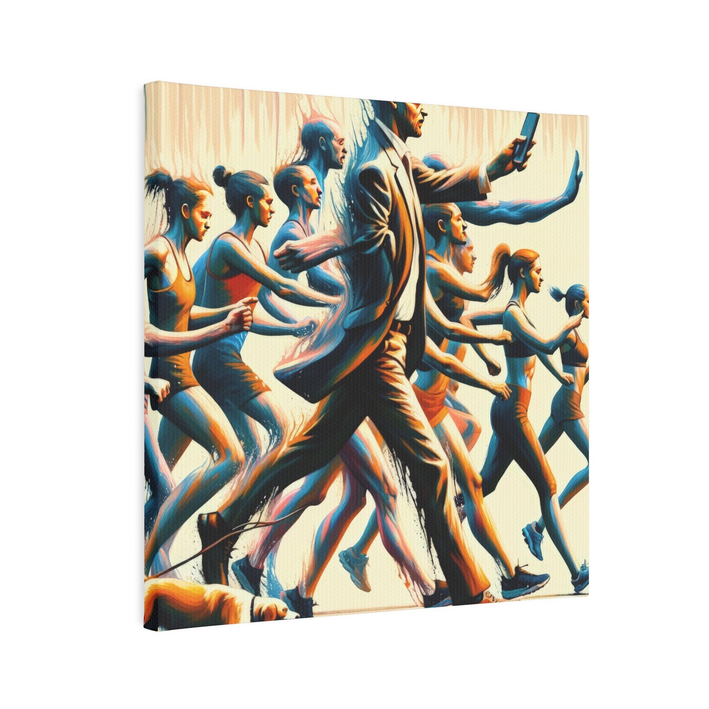 Urban Movement Disconnect Canvas Photo Tile