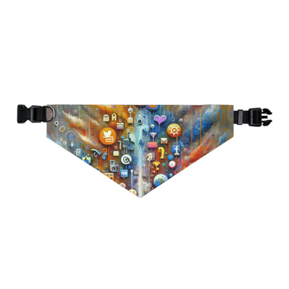 Digital Essence Revelation Pet Bandana Collar