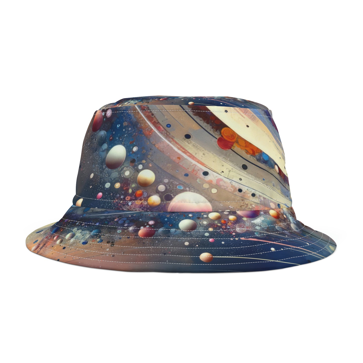 Conscious Rings Tachism Bucket Hat (AOP)