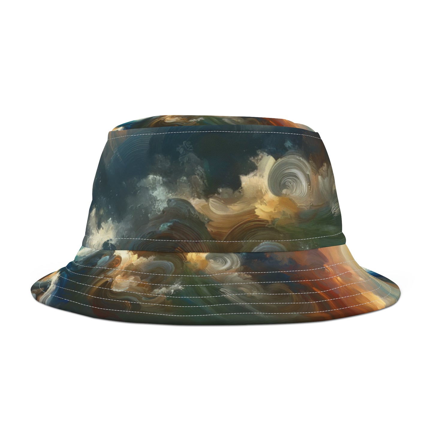 Tumultuous Sea Enlightenment Bucket Hat (AOP)