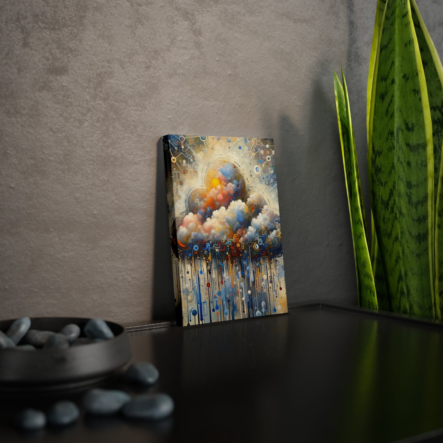 Cloud Community Crafting Canvas Photo Tile
