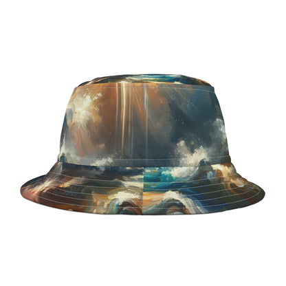 Tumultuous Sea Enlightenment Bucket Hat (AOP)