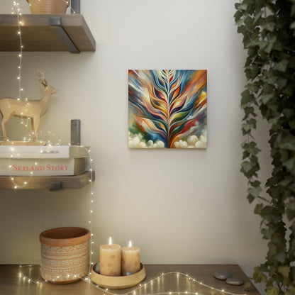 Sovereign Radiance Cultivation Canvas Photo Tile
