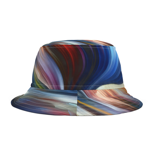 Harmonious Mindset Abstract Bucket Hat (AOP)