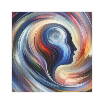 Harmonious Mindset Abstract Canvas Photo Tile