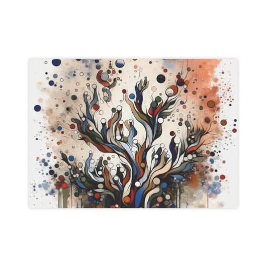 Intentional Unity Splashes Canvas Photo Tile