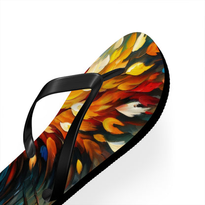 Autumn Whirlwind Escape Flip Flops