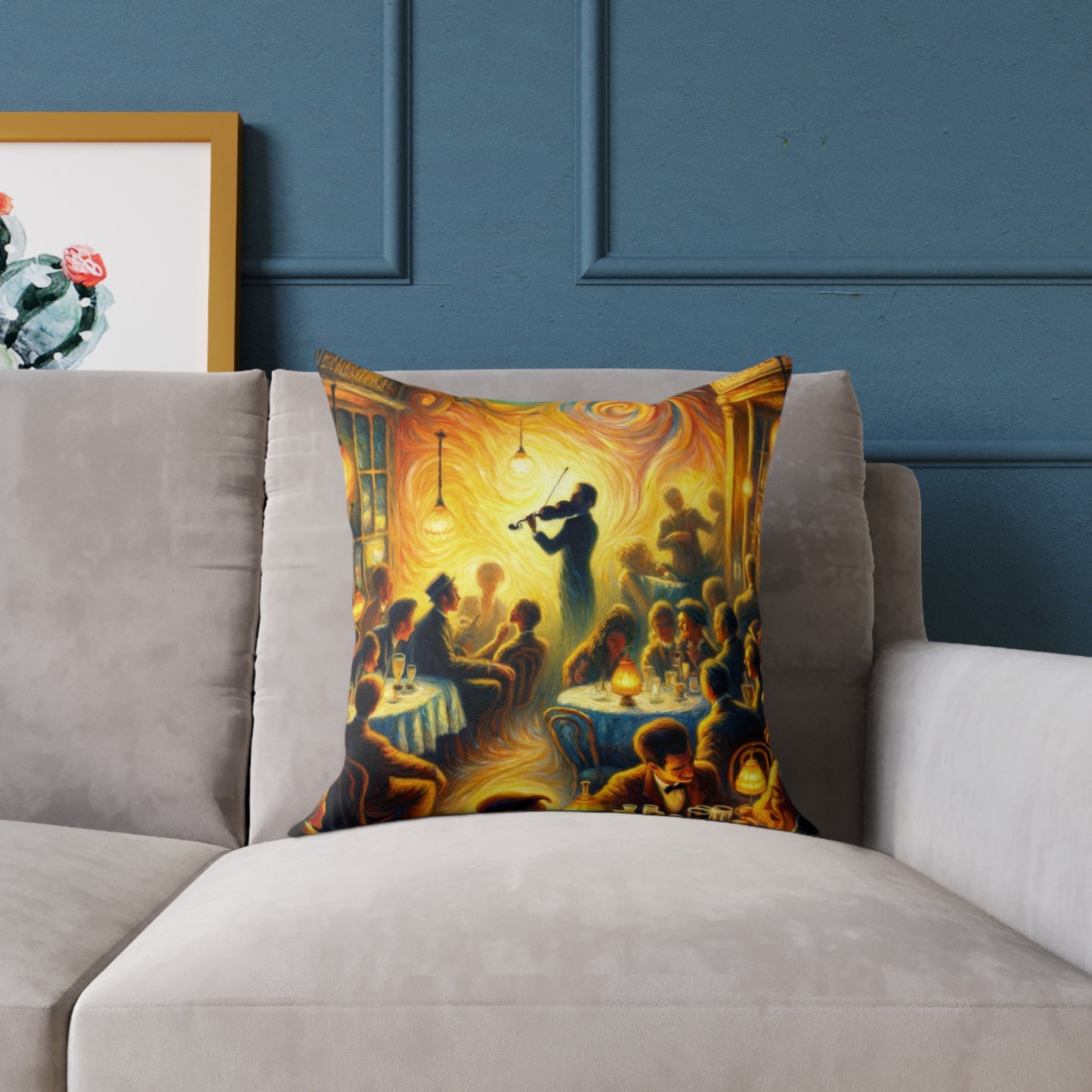 Bistro Emotive Entry Spun Polyester Pillow
