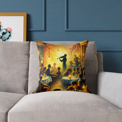 Bistro Emotive Entry Spun Polyester Pillow