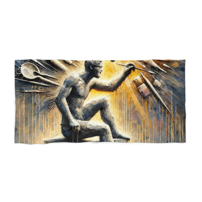 Idea Sculptor Genesis Beach Towel