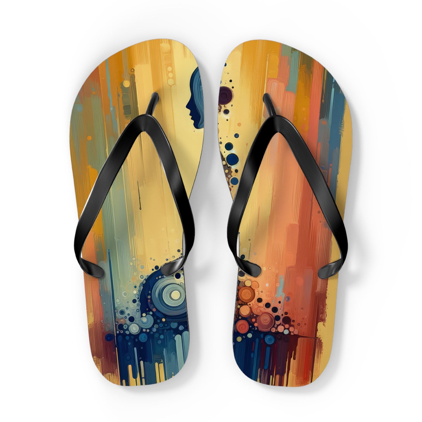 Patience Essence Tachism Flip Flops