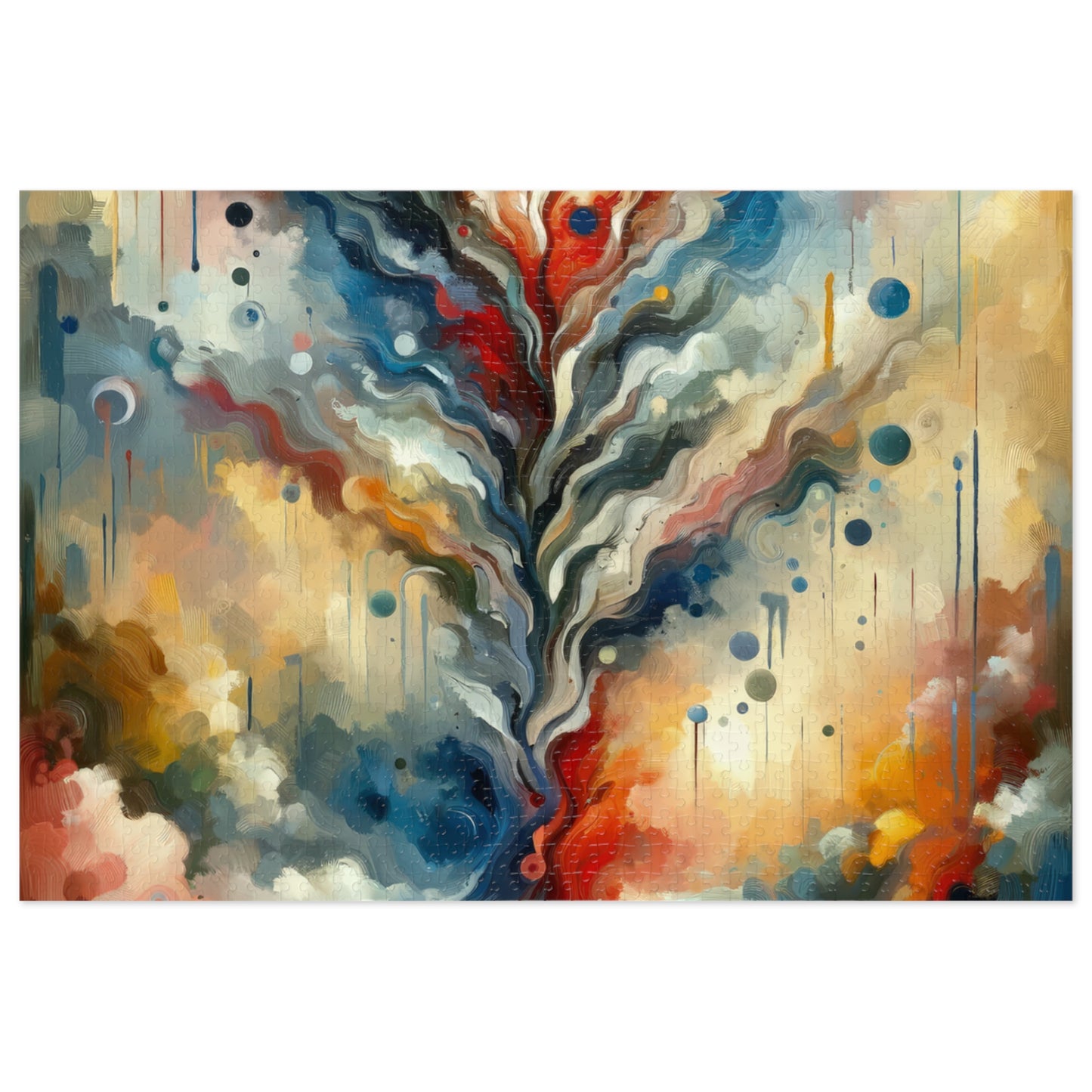 Abstract Forgiveness Offering Jigsaw Puzzle (30, 110, 252, 500,1000-Piece)