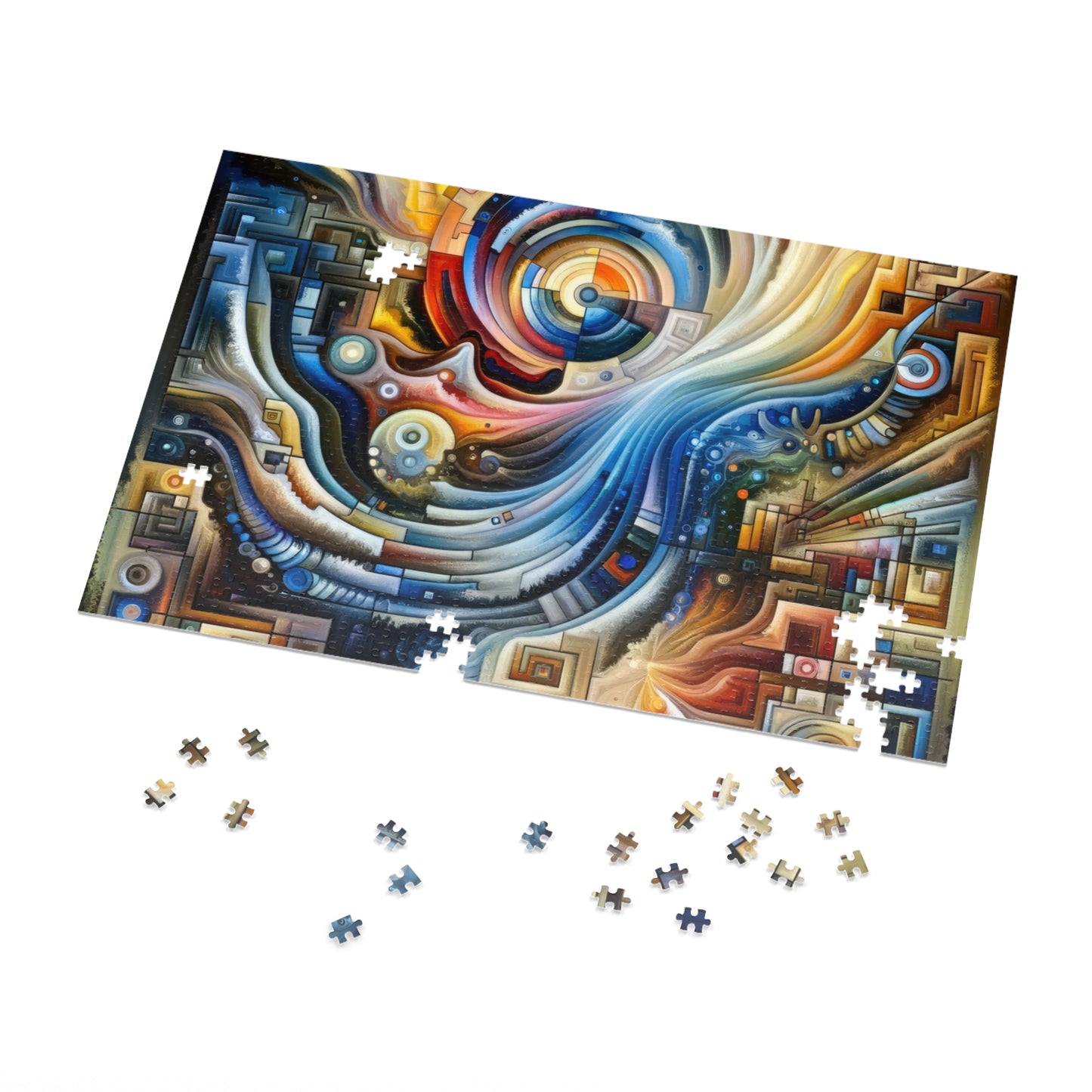 Awakening Spiral Empowerment Jigsaw Puzzle (30, 110, 252, 500,1000-Piece)
