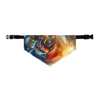 Ritualistic Growth Symphony Pet Bandana Collar