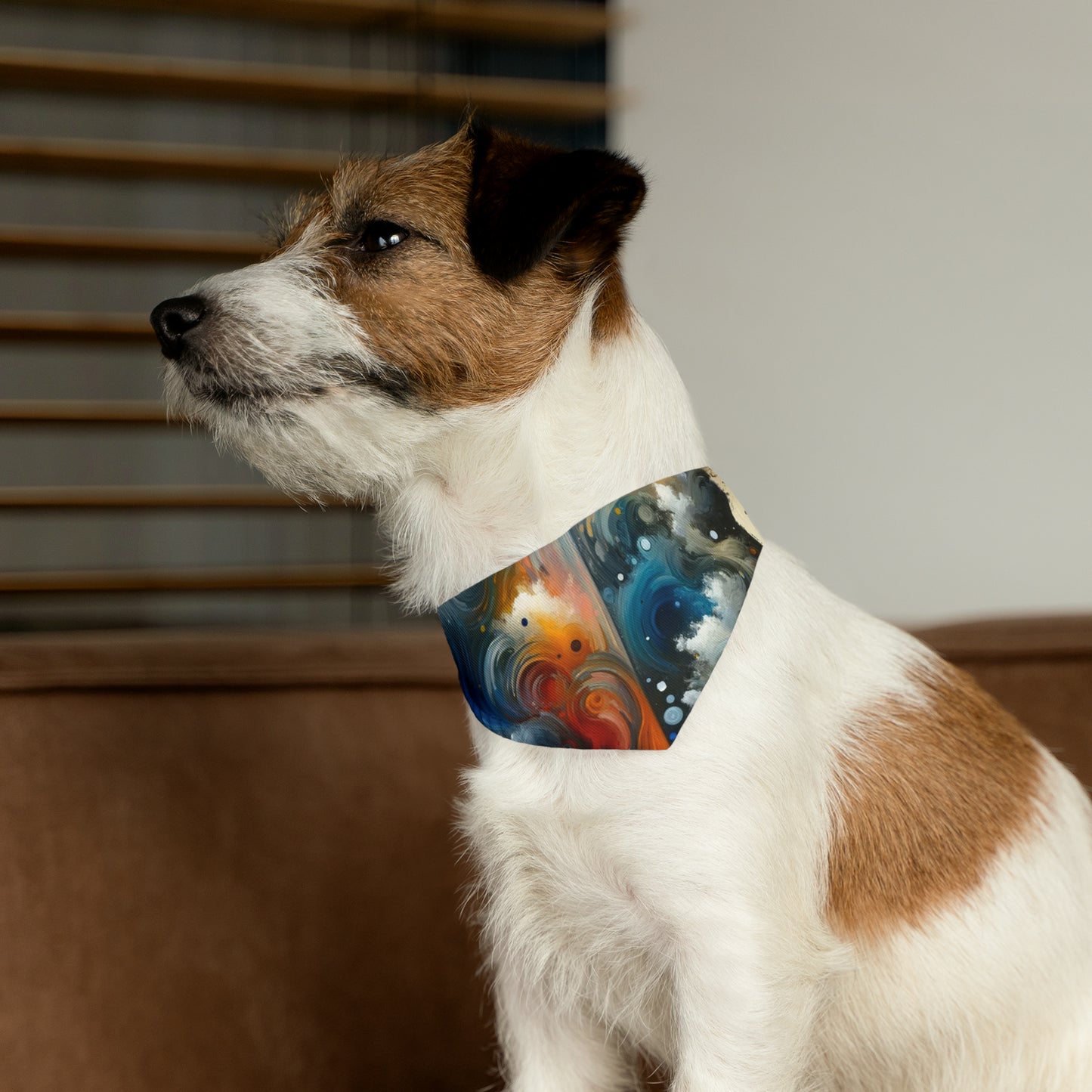Connected Isolation Paradox Pet Bandana Collar