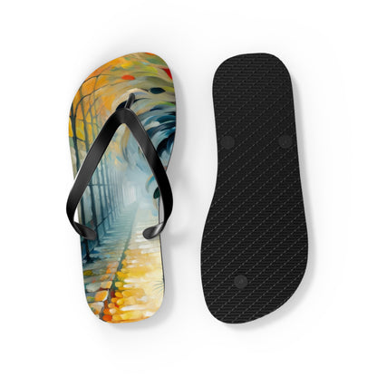 Autumn Whirlwind Escape Flip Flops