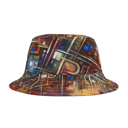 Grandest App Tapestry Bucket Hat (AOP)