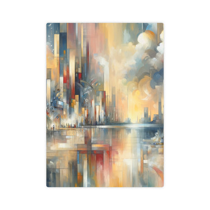 Abstract Buzzing Stillness Canvas Photo Tile