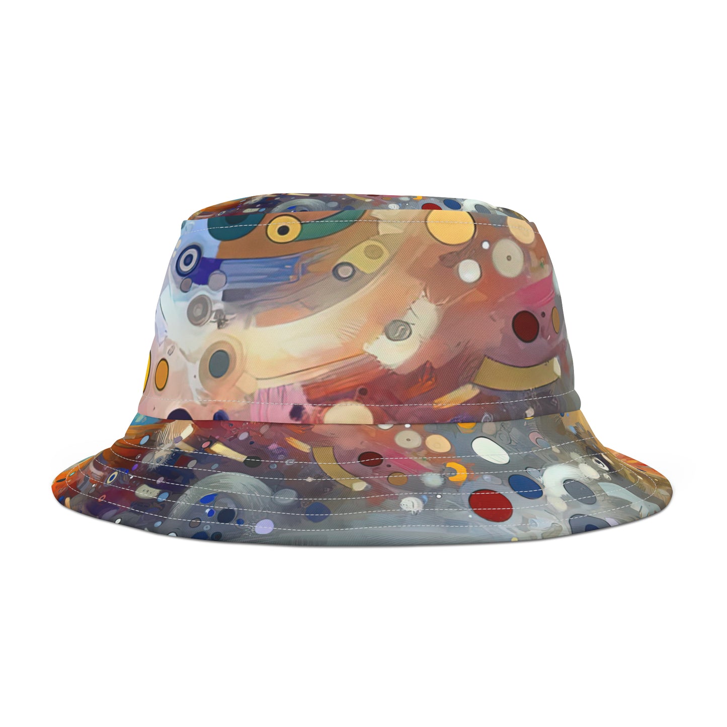 Humorous Unified Tachism Bucket Hat (AOP)