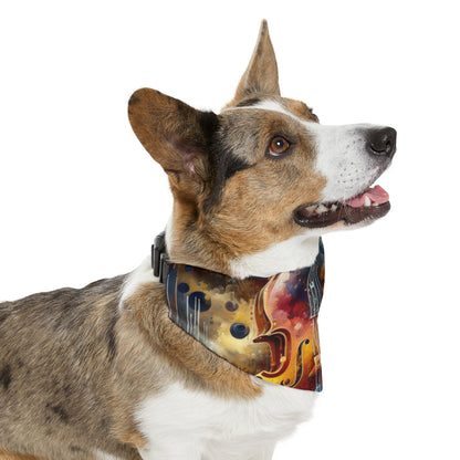 Symphonic Choices Canvas Pet Bandana Collar