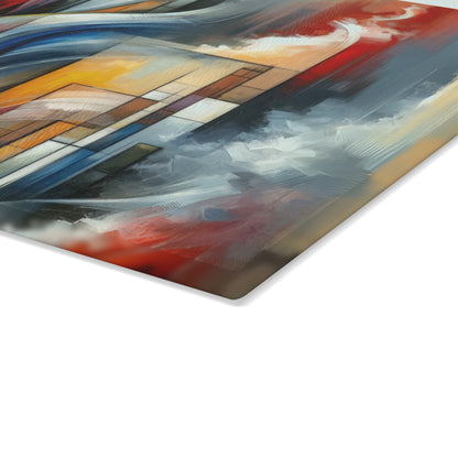 Transcending Abstract Limitations Glass Cutting Board