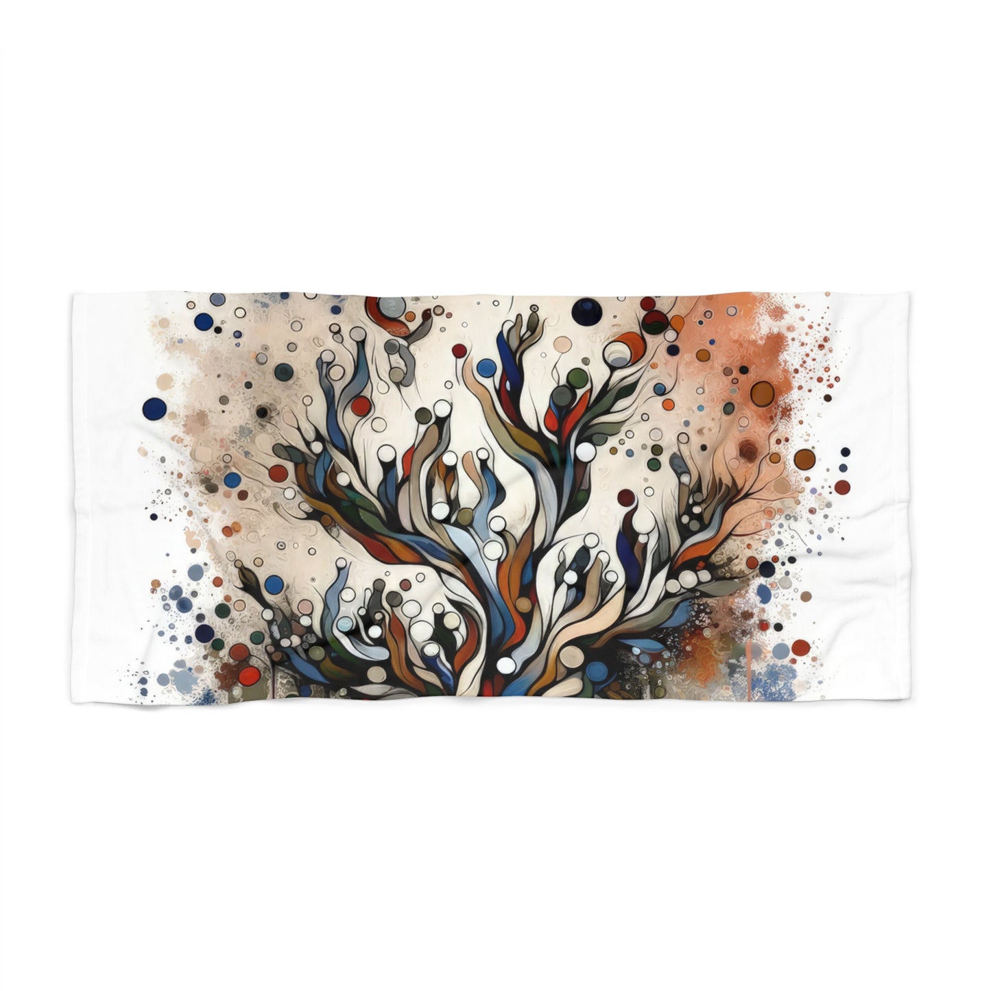 Intentional Unity Splashes Beach Towel