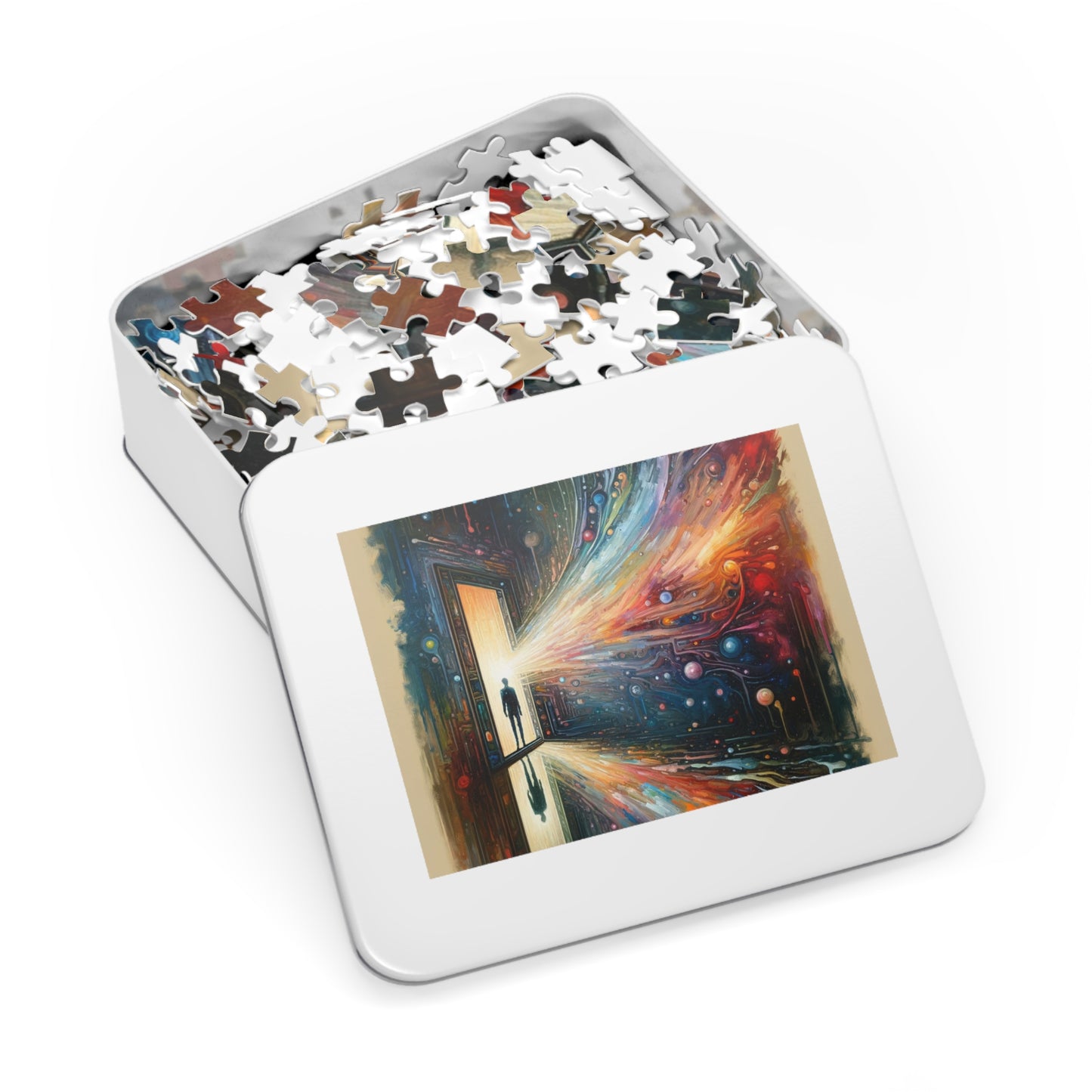 Mirror Wholeness Tachism Jigsaw Puzzle (30, 110, 252, 500,1000-Piece)