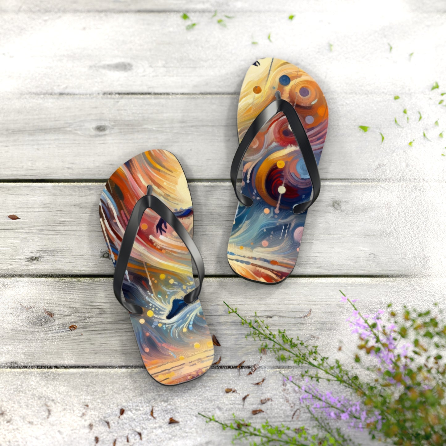 Wholehearted Divine Dance Flip Flops