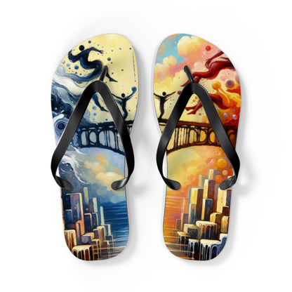 Faithful Diving Bridges Flip Flops