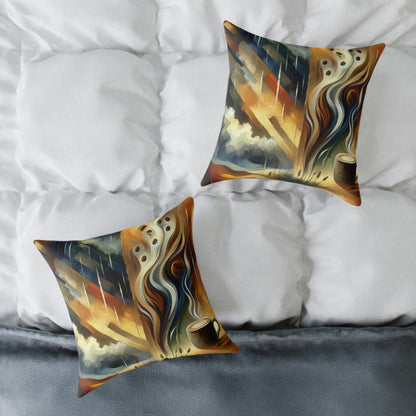 Aromatic Earth Encounter Spun Polyester Pillow
