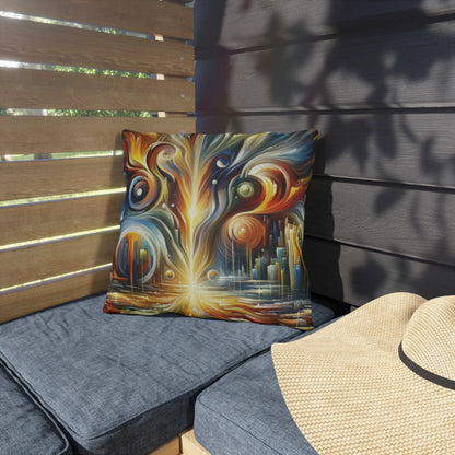 Sovereign Integral Transformation Outdoor Pillows