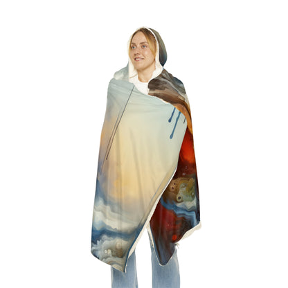 Inner Journey Abstract Snuggle Blanket