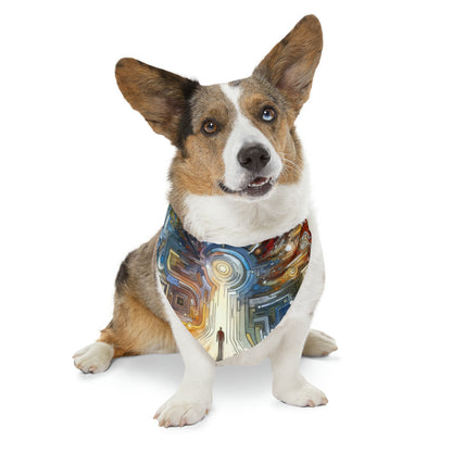 Converging Unity Path Pet Bandana Collar