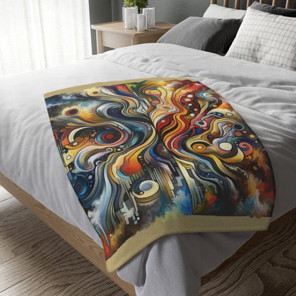 Tapestry Truths Diversity Velveteen Microfiber Blanket (Two-sided print)