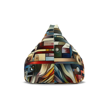 Relatable Journey Abstraction Bean Bag Chair Cover