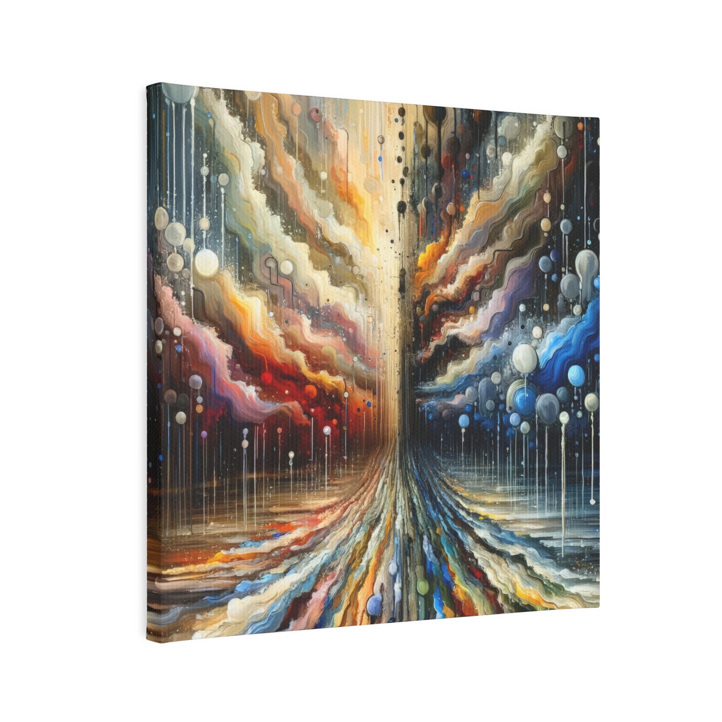 Linguistic Resonance Cascade Canvas Photo Tile