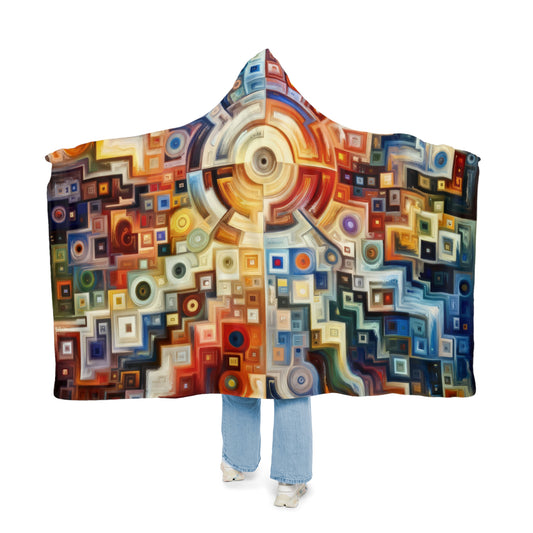 Essence Kaleidoscope Tapestry Snuggle Blanket