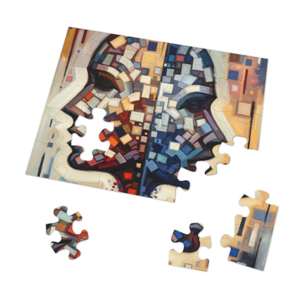 Identity Tachism Intersection Jigsaw Puzzle (30, 110, 252, 500,1000-Piece)