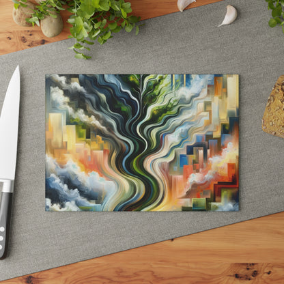 Eternal Digital Contrast Glass Cutting Board