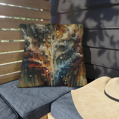 Integral Stewardship Abstract Outdoor Pillows