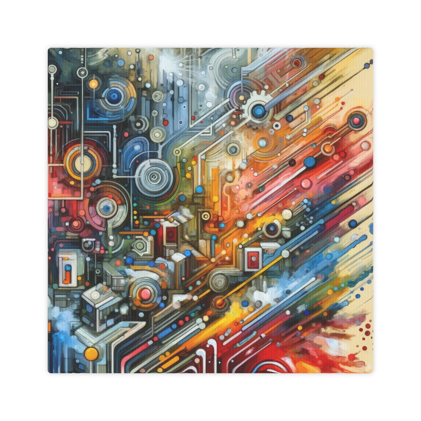 Beliefs Systems Intersection Canvas Photo Tile